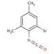 2-Bromo-4,6-dimethylphenyl isocyanate (CAS 78831-81-9) - chemical structure image