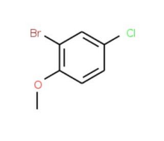 2-Bromo-4-chloroanisole (CAS 60633-25-2) - chemical structure image