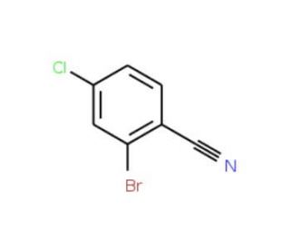 2-Bromo-4-chlorobenzonitrile (CAS 57381-49-4) - chemical structure image