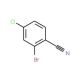 2-Bromo-4-chlorobenzonitrile (CAS 57381-49-4) - chemical structure image