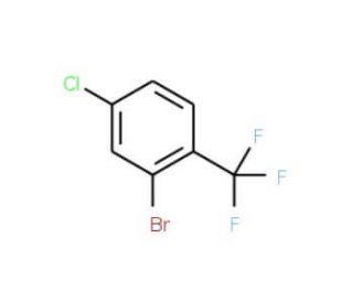 2-Bromo-4-chlorobenzotrifluoride (CAS 1099597-32-6) - chemical structure image