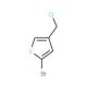 2-bromo-4-(chloromethyl)thiophene - chemical structure image