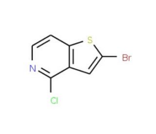 2-Bromo-4-chlorothieno[3,2-c]pyridine (CAS 28948-61-0) - chemical structure image