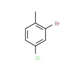 2-Bromo-4-chlorotoluene (CAS 27139-97-5) - chemical structure image