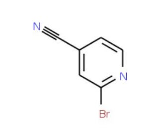2-Bromo-4-cyanopyridine (CAS 10386-27-3) - chemical structure image