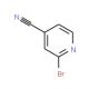 2-Bromo-4-cyanopyridine (CAS 10386-27-3) - chemical structure image