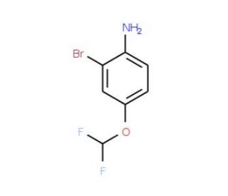2-Bromo-4-(difluoromethoxy)aniline - chemical structure image