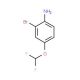 2-Bromo-4-(difluoromethoxy)aniline - chemical structure image