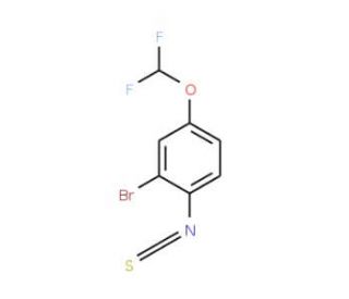 2-Bromo-4-(difluoromethoxy)phenylisothiocyanate - chemical structure image