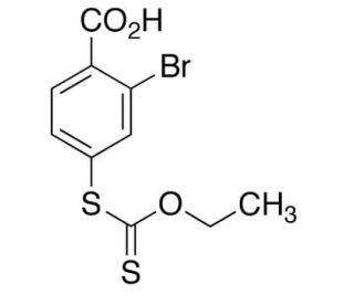 2-Bromo-4-(ethoxycarbonylthio)-4-thiobenzoic Acid (CAS 1076199-58-0) - chemical structure image