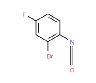 2-bromo-4-fluoro-1-isocyanatobenzene - chemical structure image