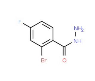 2-bromo-4-fluorobenzohydrazide - chemical structure image