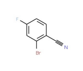2-Bromo-4-fluorobenzonitrile (CAS 36282-26-5) - chemical structure image