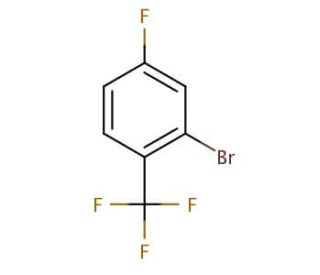 2-Bromo-4-fluorobenzotrifluoride (CAS 351003-21-9) - chemical structure image