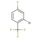 2-Bromo-4-fluorobenzotrifluoride (CAS 351003-21-9) - chemical structure image