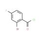 2-Bromo-4-fluorobenzoyl chloride (CAS 95383-36-1) - chemical structure image