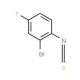 2-Bromo-4-fluorophenyl isothiocyanate, tech. (CAS 175205-35-3) - chemical structure image