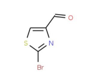 2-Bromo-4-formylthiazole (CAS 5198-80-1) - chemical structure image