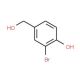 2-Bromo-4-(hydroxymethyl)phenol (CAS 29922-56-3) - chemical structure image