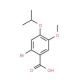 2-Bromo-4-isopropoxy-5-methoxybenzoic acid - chemical structure image