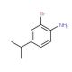 2-Bromo-4-isopropylaniline (CAS 51605-97-1) - chemical structure image