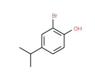 2-Bromo-4-isopropylphenol (CAS 19432-27-0) - chemical structure image