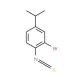 2-Bromo-4-isopropylphenyl isothiocyanate (CAS 246166-33-6) - chemical structure image