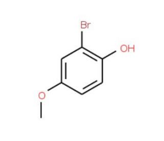 2-Bromo-4-methoxyphenol (CAS 17332-11-5) - chemical structure image