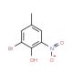 2-Bromo-4-methyl-6-nitrophenol (CAS 20039-91-2) - chemical structure image