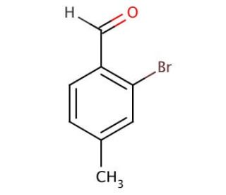 2-Bromo-4-methylbenzaldehyde (CAS 824-54-4) - chemical structure image
