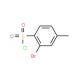 2-bromo-4-methylbenzenesulfonyl chloride (CAS 89794-06-9) - chemical structure image