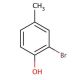 2-Bromo-4-methylphenol (CAS 6627-55-0) - chemical structure image