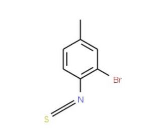 2-Bromo-4-methylphenyl isothiocyanate (CAS 19241-39-5) - chemical structure image