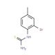 2-Bromo-4-methylphenylthiourea (CAS 66644-79-9) - chemical structure image
