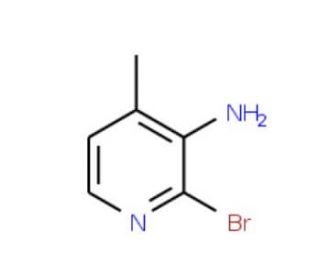 2-Bromo-4-methylpyridin-3-amine (CAS 126325-50-6) - chemical structure image