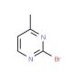 2-Bromo-4-methylpyrimidine (CAS 130645-48-6) - chemical structure image