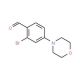 2-Bromo-4-(N-morpholino)-benzaldehyde (CAS 883522-52-9) - chemical structure image