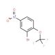 2-Bromo-4-nitro-1-(trifluoromethoxy)benzene (CAS 200958-40-3) - chemical structure image
