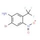 2-Bromo-4-nitro-5-(trifluoromethyl)aniline - chemical structure image