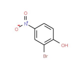 2-Bromo-4-nitrophenol (CAS 5847-59-6) - chemical structure image