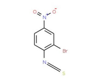 2-Bromo-4-nitrophenyl isothiocyanate - chemical structure image