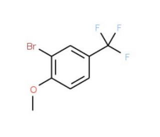 2-Bromo-4-(trifluoromethyl)anisole - chemical structure image
