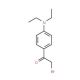 2-Bromo-4′-(diethylamino)acetophenone (CAS 207986-25-2) - chemical structure image