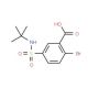 2-bromo-5-[(tert-butylamino)sulfonyl]benzoic acid - chemical structure image