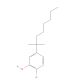 2-Bromo-5-(1,1-dimethylheptyl)phenol (CAS 70120-14-8) - chemical structure image