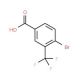 2-Bromo-5-carboxybenzotrifluoride (CAS 161622-14-6) - chemical structure image