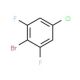 2-Bromo-5-chloro-1,3-difluorobenzene (CAS 883546-16-5) - chemical structure image