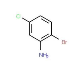 2-Bromo-5-chloroaniline (CAS 823-57-4) - chemical structure image