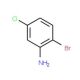 2-Bromo-5-chloroaniline (CAS 823-57-4) - chemical structure image