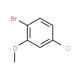 2-Bromo-5-chloroanisole (CAS 174913-09-8) - chemical structure image